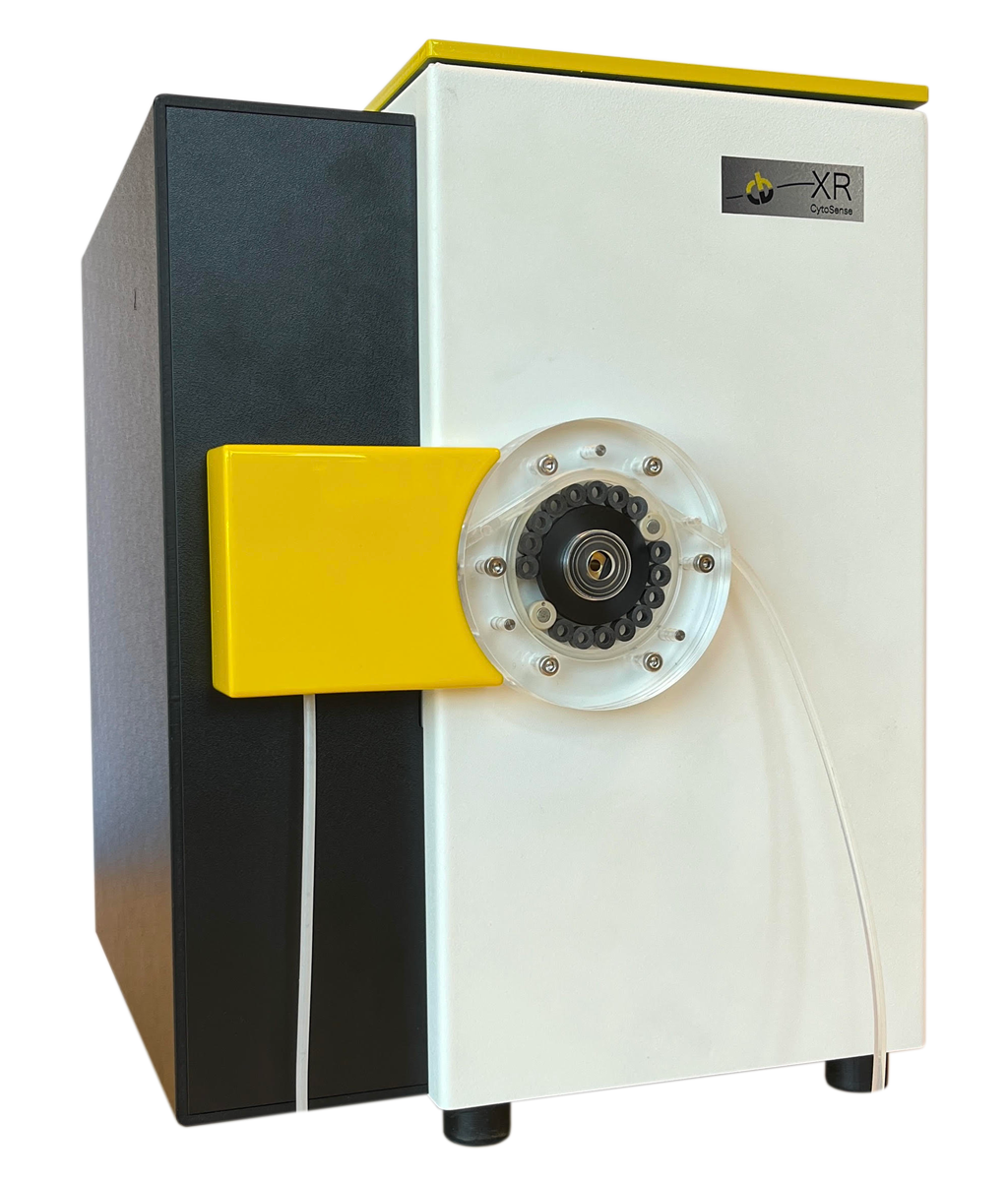 El citómetro de flujo de escritorio CytoSense XR Image